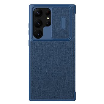 Pouzdro Nillkin Qin Book Pro Cloth Samsung Galaxy S23 Ultra modré