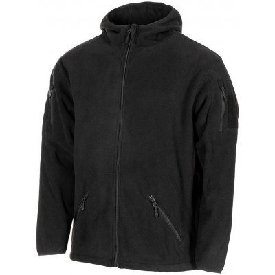 Mikina MFH FLEECE na zip s kapucí TACTICAL ČERNÁ – Hledejceny.cz