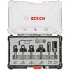 Fréza Sada ohranných a hranových fréz, 6 mm dřík, 6 ks Bosch Accessories 2607017468