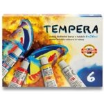 Koh-i-noor Souprava temperových barev 6x 16 ml 162547 – Zbozi.Blesk.cz