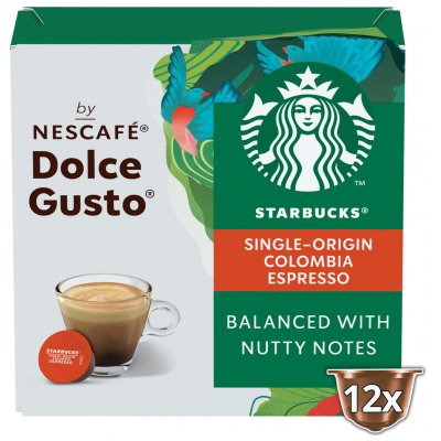 Starbucks Nescafé Dolce Gusto Espresso Colombia 12 ks – Zboží Dáma