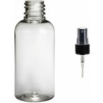 Via Plastová lahvička čirá s Černým kosmetickým rozprašovačem 50 ml – Zbozi.Blesk.cz