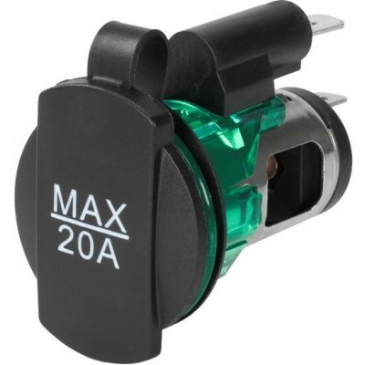 CARMOTION CL zásuvka EURO, 12/24V, 20A max – Zboží Živě
