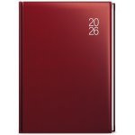 Baloušek David Balacron A5 Denní 2026 bordó – Zboží Dáma