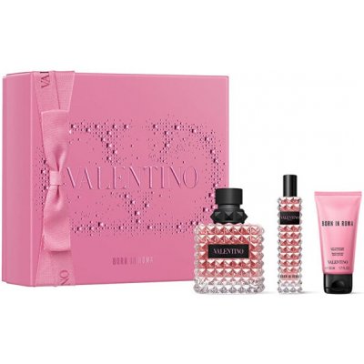 Valentino Donna Born In Roma Woman EDP 50 ml + EDP 15 ml + tělové mléko 100 ml dárková sada