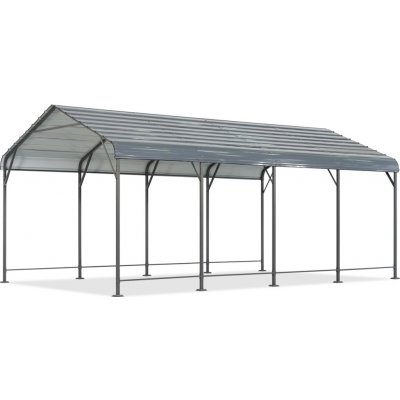 Garden Point Kovový přístřešek pro auto Texas 3,6 x 6 m antracitový – Hledejceny.cz