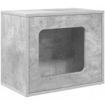 VidaXL Domeček šedý obdélníkový 42,5 x 30 cm – Hledejceny.cz