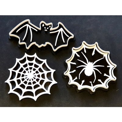 MitroCZECH Vykrajovátka Halloween Barva: Stylově vícebarevné, Sada: Pavučiny a netopýr – Hledejceny.cz