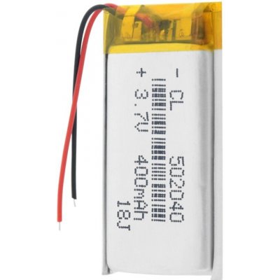 Li-Pol baterie 400mAh, 3.7V, 502040 | Zboží Auto