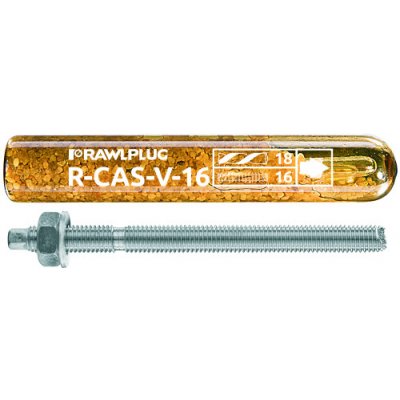 RAWLPLUG Kotva vinylesterová v ampuli zavrtávací CAS bez styrenu Varianta: M16, pr. 18 mm – Hledejceny.cz