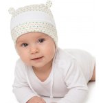 ESITO Kojenecká čepice s růžky srdce bílá zelená – Zboží Mobilmania