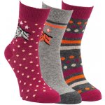 RS Dívčí bavlněné vzorované ponožky s koníkem mix barev – Zboží Mobilmania