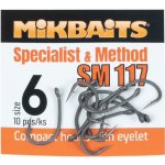 Mikbaits Specialist & Method SM 117 vel.6 10 ks – Zboží Mobilmania