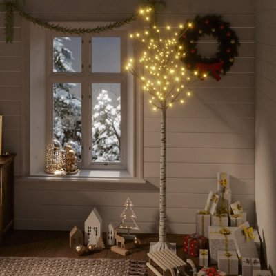 Nabytek XL Vánoční strom 180 LED 1,8m teplé bílé světlo vrba dovnitř i ven – Sleviste.cz
