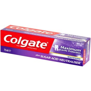 Colgate Maximum Cavity Protection Whitening zubní pasta 75 ml