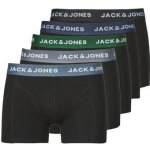 Jack and Jones 5 Pack pánské boxerky černé (12254366) – Hledejceny.cz