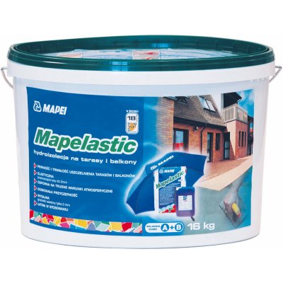 Stěrka hydroizolační Mapei Mapelastic A+B 16 kg – Hledejceny.cz