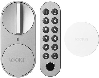 Chytrý zámek Lockin G30 Tuya Bluetooth se čtečkou otisku prstů WiFi/BT gateway - set