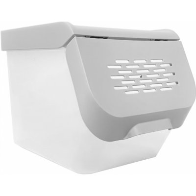 Altom ALT0207018453 Úložný box s větráním šedý 29 x 19 x 20 cm – Zboží Dáma