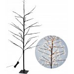 Koopman International b.v. Stromeček svítící s 240 mikro LED teplá bílá 120 cm – Zboží Mobilmania