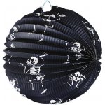 Rappa Lampion Halloween kulatý kostlivci 25 cm 8590687000438 – Sleviste.cz