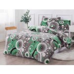 Xpose povlečení mikroplyš ŠÁRKA zelené 140x200 70x90 – Zboží Dáma