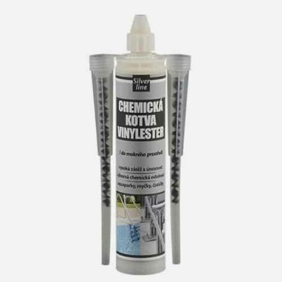 Den Braven 74016SL Chemická kotva VINYLESTER SF Silver line, kartuše 300 ml, šedá – Hledejceny.cz