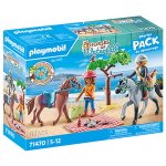PLAYMOBIL 71470 Výlet na pláž s Amelií a Benem na koni – Zboží Živě