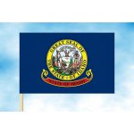 LIBEA, s.r.o. Idaho vlajka Rozměr: 20×30 cm, Uchycení: Návlek na žerď – Hledejceny.cz