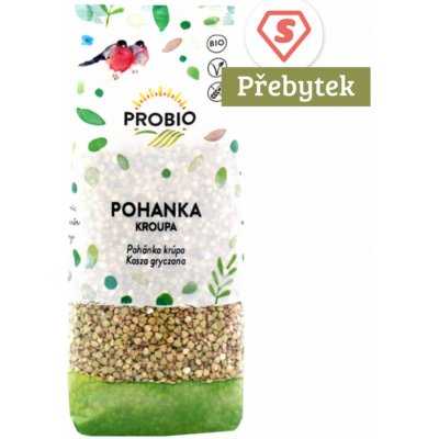 ProBio Pohanka loupaná kroupy Bio 0,5 kg – Zboží Dáma