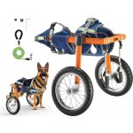 E CrossStu GmbH​ Invalidní vozík pro velké psy nastavitelná 21,7 39,9 kg VEVO236 – Zboží Dáma