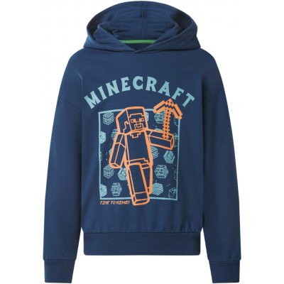 Chlapecká mikina Minecraft modrá – Zbozi.Blesk.cz