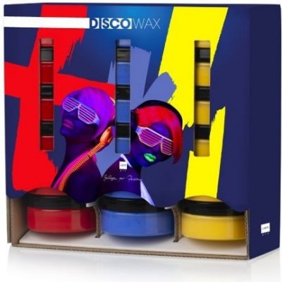 Labor Pro Disco Wax Barevný vosk na vlasy Červený 70 ml