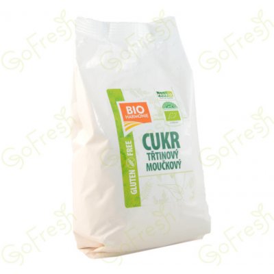 Bioharmonie Cukr třtinový moučkový BIO 400 g – Sleviste.cz