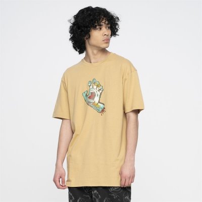 Santa Cruz Holo Screaming Hand T-Shirt Parchment