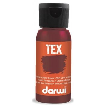 Darwi Tex barva na textil Červená regina 50 ml