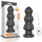 LoveToy King Sized Vibrating Anal Rigger 7.8" – Zboží Dáma