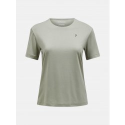 PEAK PERFORMANCE W DELTA SS TEE LIMIT GREEN