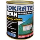 SOKRATES TITAN základní a vrchní barva na plechové střechy 0,7kg - červenohnědá