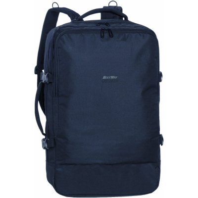 BestWay Palubní zavazadlo tmavě modrý 40 L – Zboží Mobilmania