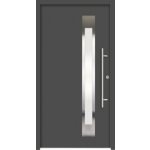 Aron Ocelové vchodové dveře bezpečnostní RC2 100 x 210 cm P antracit – Hledejceny.cz