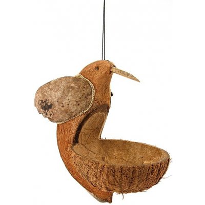 Mitra Bali Závěsné kokosové krmítko z Bali, kolibřík, 23 cm – Zboží Dáma
