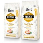 Brit Fresh Chicken with Potato Adult Great Life 2 x 12 kg – Hledejceny.cz
