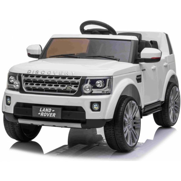 Beneo Elektrické autíčko Land Rover Discovery 12V 2,4 GHz dálkové ovládání  USB / AUX Vstup odpružení otvíravé dveře a kapota 2 X 35W motor bílá od 5  096 Kč - Heureka.cz