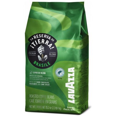 Lavazza !Tierra! Brasile 100% Arabica Espresso zrnková 1 kg – Hledejceny.cz