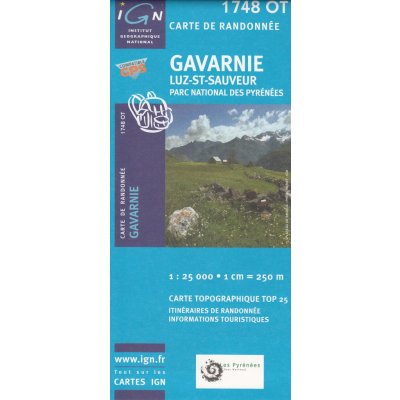 IGN 1748 Gavarnie 1:25t / mapa – Sleviste.cz