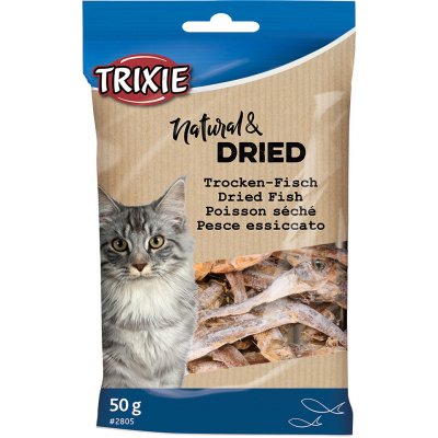 Trixie Sušené rybičky pro kočku 50 g