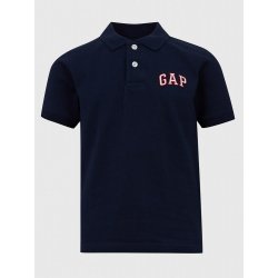 Gap 843607 00 dětské polo tričko logo Gap tmavě modrá