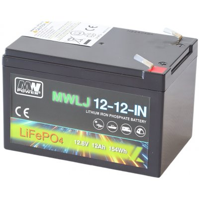 MW Power LiFePO4 MWLJ 12-12-IN 12 Ah 12.8 V – Hledejceny.cz