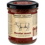 Fresh Valley hovězí maso ve vlastní šťávě 400 g – Sleviste.cz